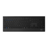 Rapoo 9500m multi-mode trådløst optisk combo sæt ui version sort