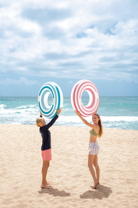 Intex Sweirly Whirly Swimming Band med håndtag Ø 91 cm