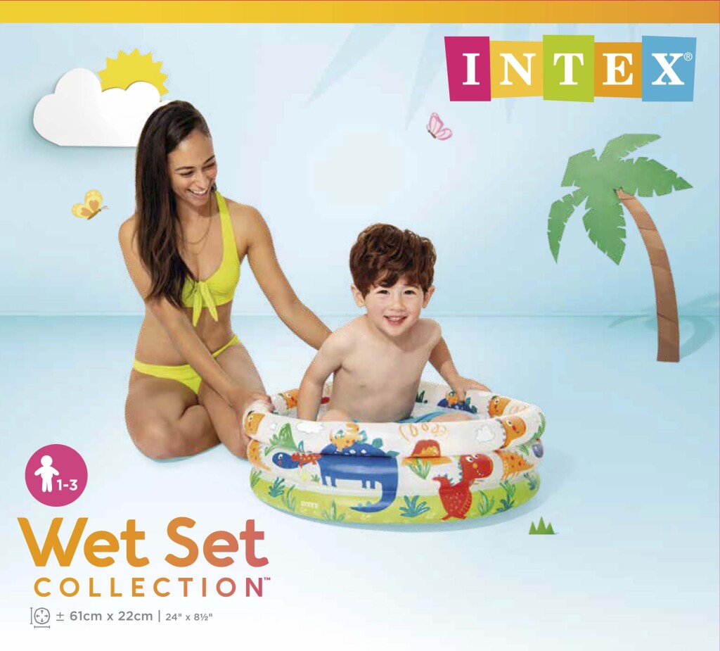 Intex 57106np babypool 61x22 cm