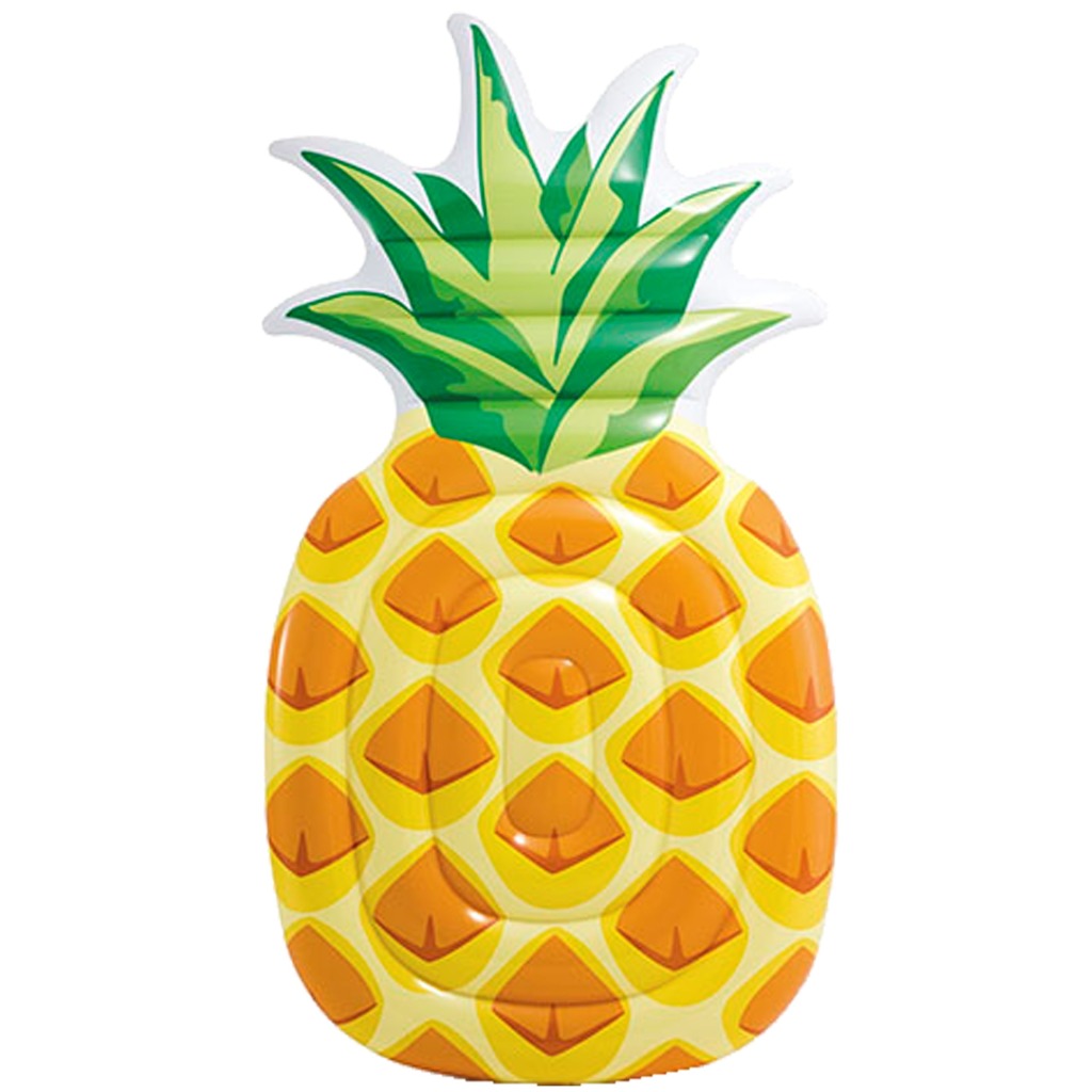 Intex 58761eu luftmadras ananas 216x124 cm
