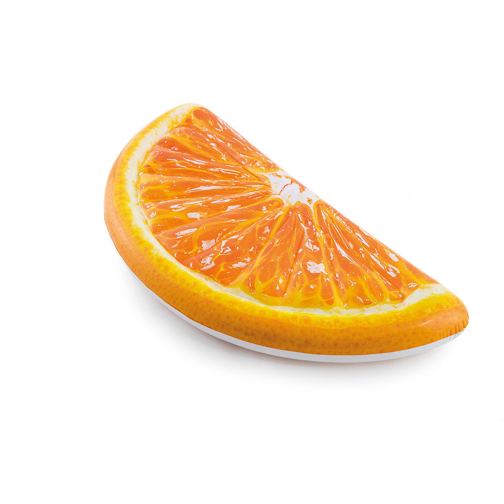 Intex 58763eu orange luftmadras 178x85xcm