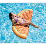 Intex 58763eu orange luftmadras 178x85xcm