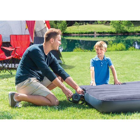 Intex genopladelig oppustelig pumpe 12V 230 V