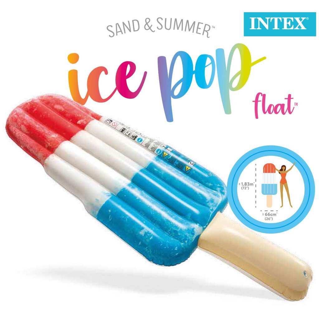 Intex 58774eu popsicle luftmadras 183x66 cm