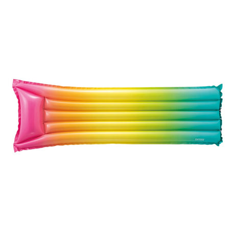 Intex airbed regnbue ombre 170x53cm