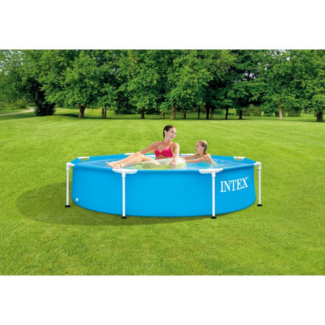 Intex 28205np metalramme swimmingpool 244x51 cm blå