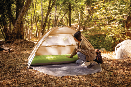 Intex 64097NP Truaire Twin Dura-Beam Camping Madras med QuickFill USB150 Air Pump 191x76x17cm