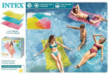 Intex 58725eu oppustelig madras 89x173cm gennemsigtig