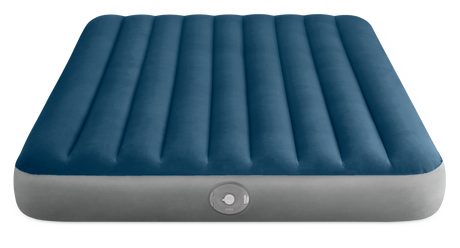 Intex 64189np queen dura-beam prestige downy luchtbed met pomp