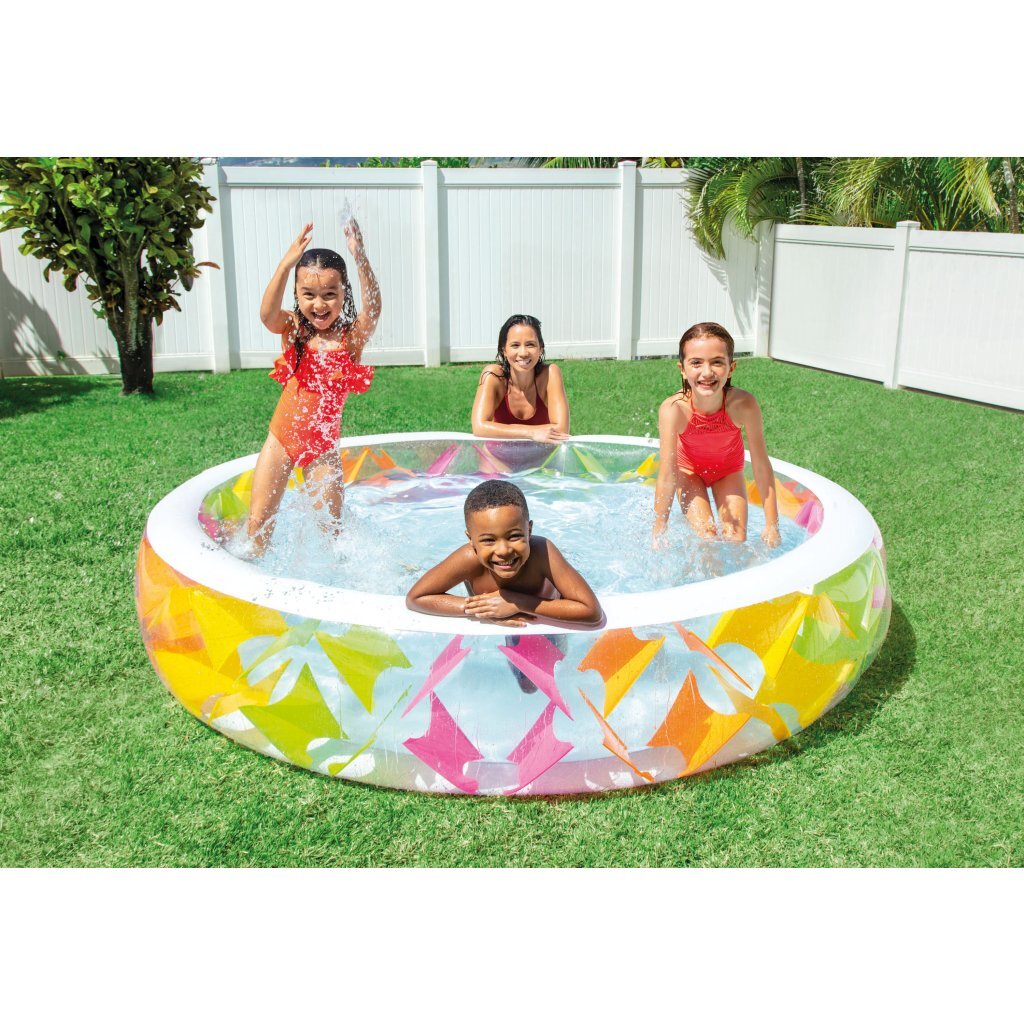 Oppustelig swimmingpool pinwheel pool