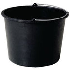 Spand på 12 liter sort