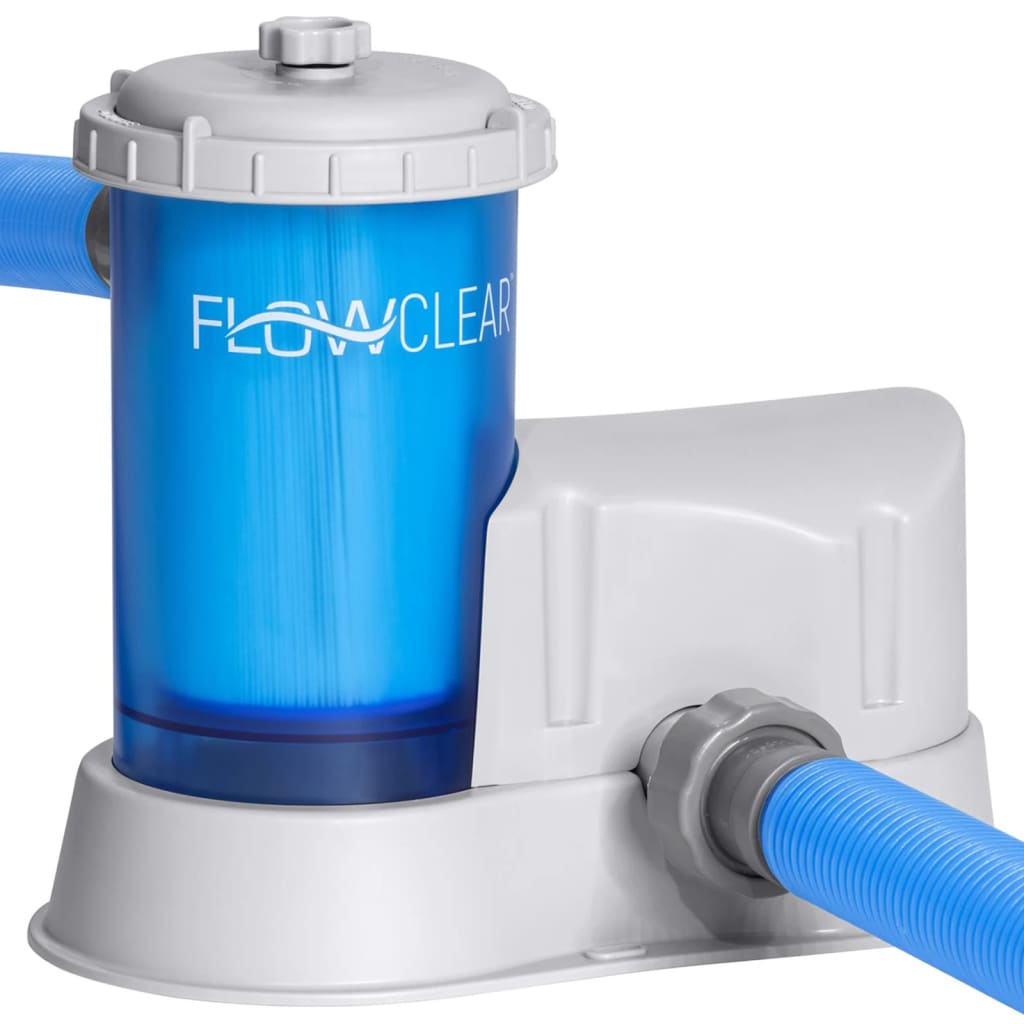 Bestway mønster filter pumpe flowclear gennemsigtig