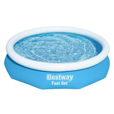 Bestway swimmingpool hurtigt indstillet omkring 305x66 cm blå