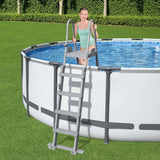 Bestway Swimming Pool Ladder FlowClear med 4 trin 132 cm