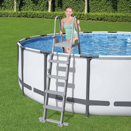 Bestway Swimming Pool Ladder FlowClear med 4 trin 132 cm