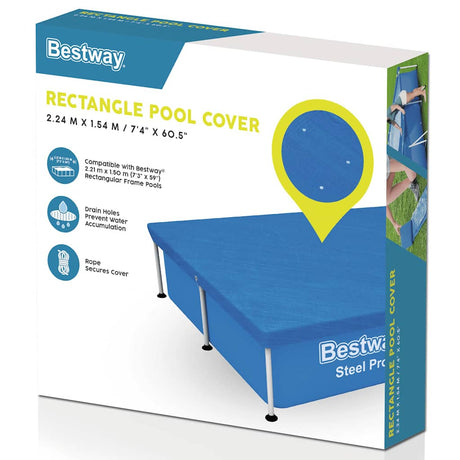 Bestway Swimming Pool Cover FlowClear 221x150 cm