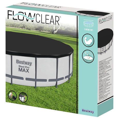 Bestway Swimming Pool Cover FlowClear Hurtigt sæt 555 cm