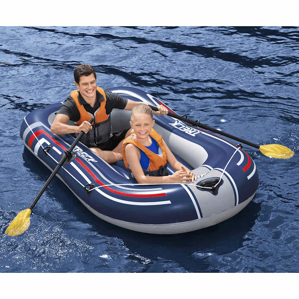 Bestway hydro-force gummibåd med pumpe og årer blå