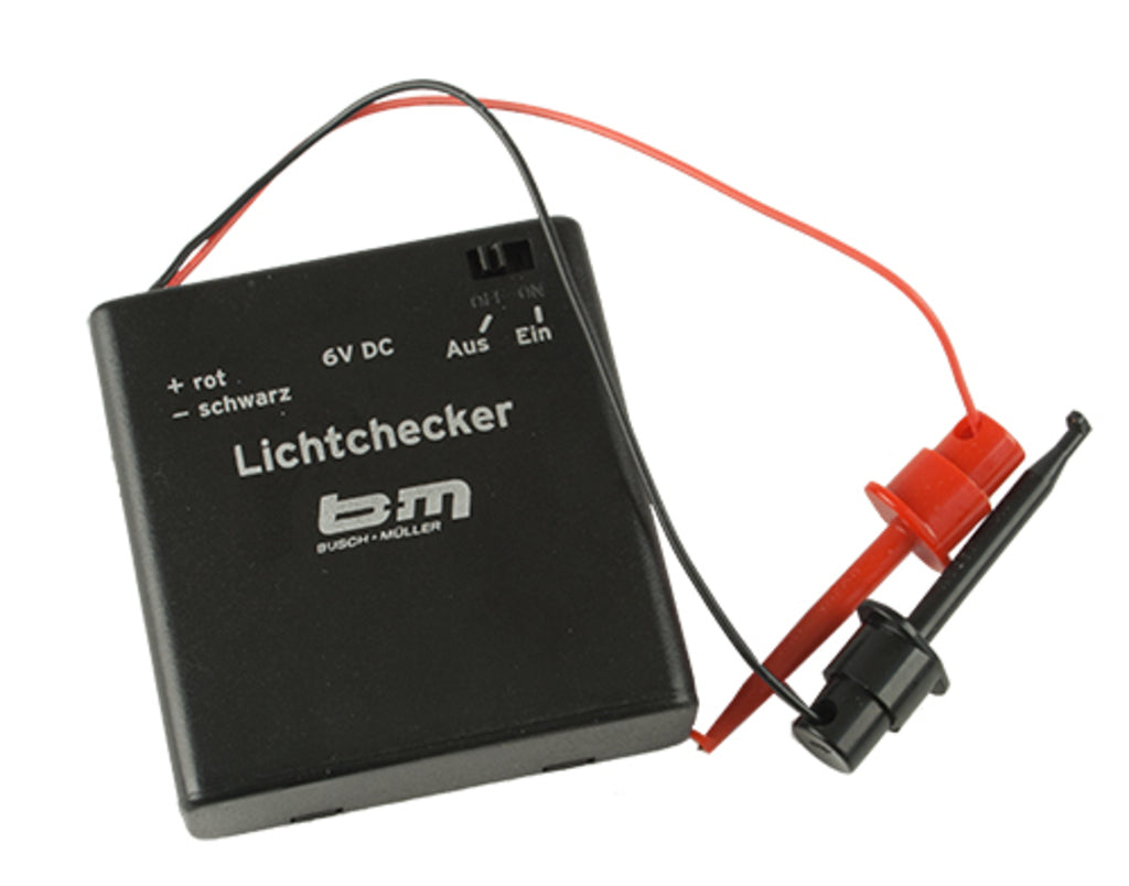 Busch muller grs b m belysning tester lys