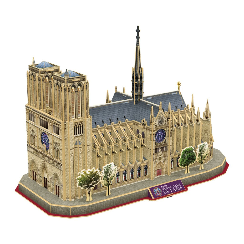Cubic sjov national geographic 3d puslespil notre-dame paris 128 brikker