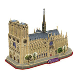 Cubic sjov national geographic 3d puslespil notre-dame paris 128 brikker