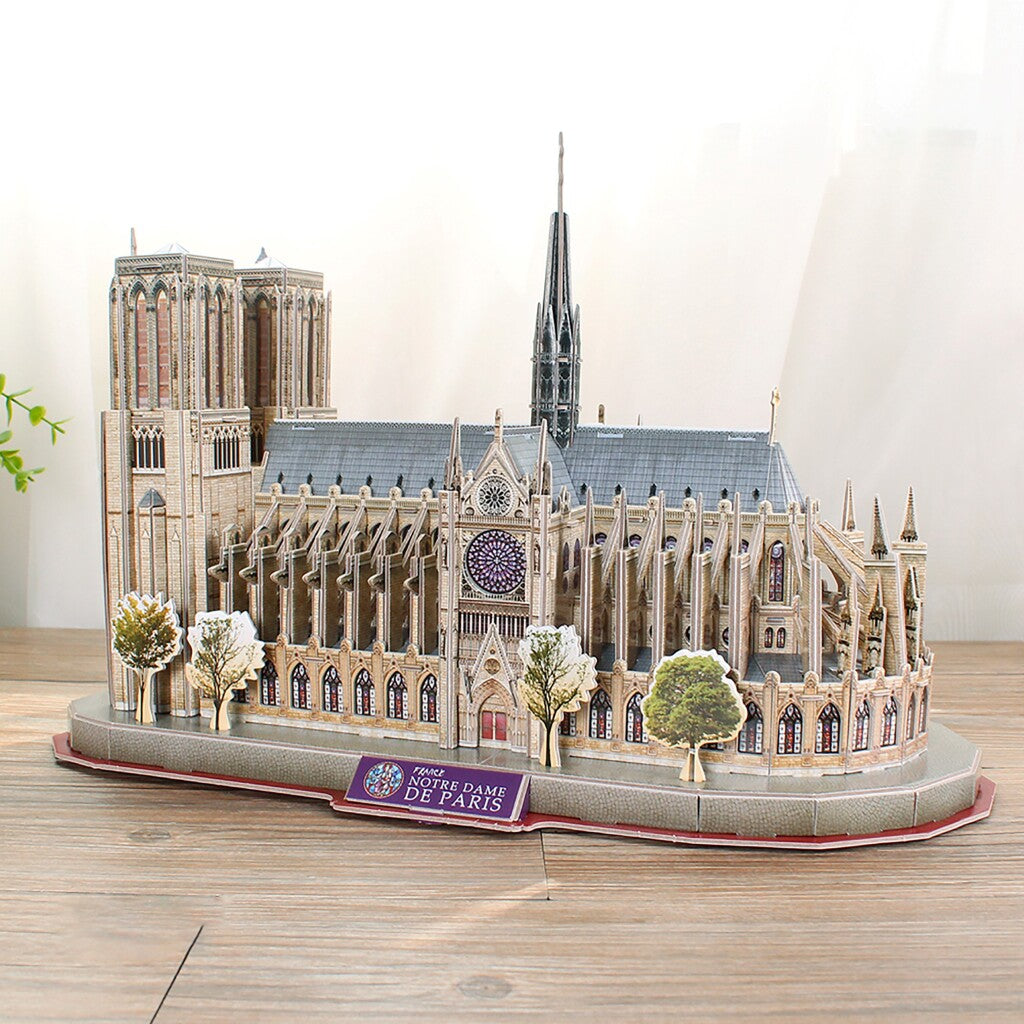 Cubic sjov national geographic 3d puslespil notre-dame paris 128 brikker