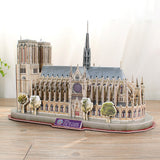 Cubic sjov national geographic 3d puslespil notre-dame paris 128 brikker