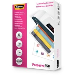 Fellowes lamineerhoezen 54018 250 micron glanzend