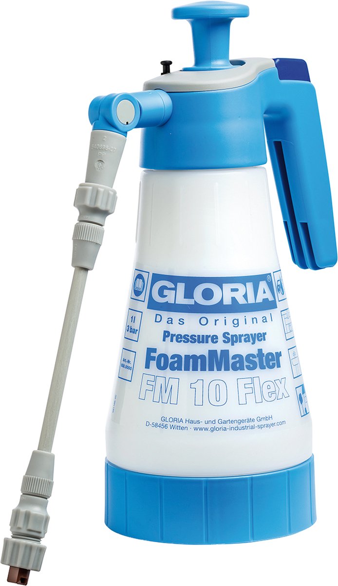 Gloria House and Garten 000656.0000 Foammaster FM 10 Flex Tryksprøjte 1 L