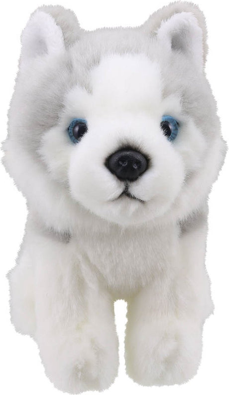 The puppet company handpop husky knuffel educatief speelgoed.