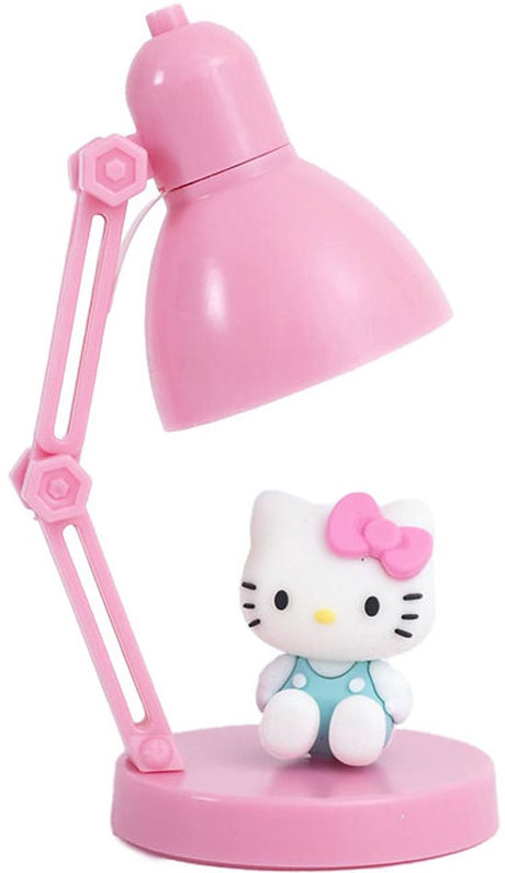 Mad monkey sanrio - hello kitty - fin minilampe på + - 10 cm høj - aftagelig figur - justerbar