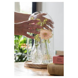 Clayre eef klokkeglas 6gl2170 gennemsigtig 18x28 cm