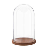 Clayre eef klokkeglas 6gl1946 gennemsigtig 16x28 cm