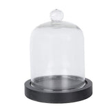 Clayre eef klokkeglas 6gl4038 sort 10x14 cm