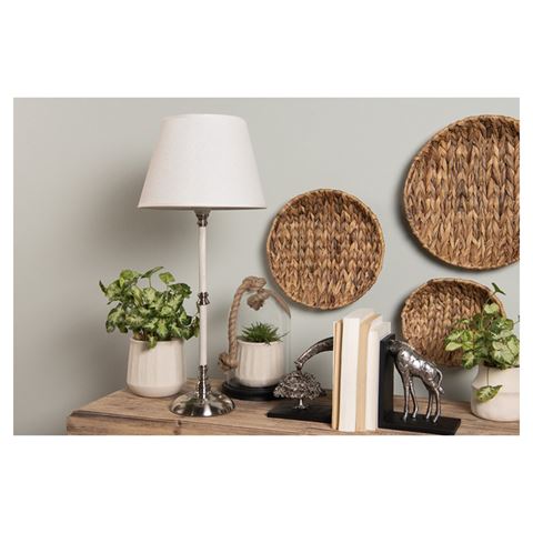 Clayre eef klokkeglas 6gl3367 sort 17x28 cm