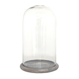 Clayre eef klokkeglas 6gl3536 gennemsigtig 17x29 cm