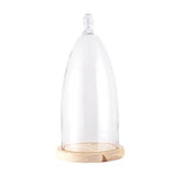 Clayre eef klokkeglas 6gl3006 gennemsigtig 19x41 cm