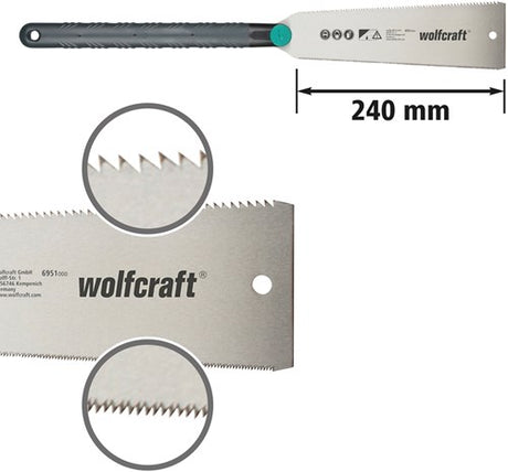 Wolfcraft japansk sav | 240 mm | 1 stk - 6951000
