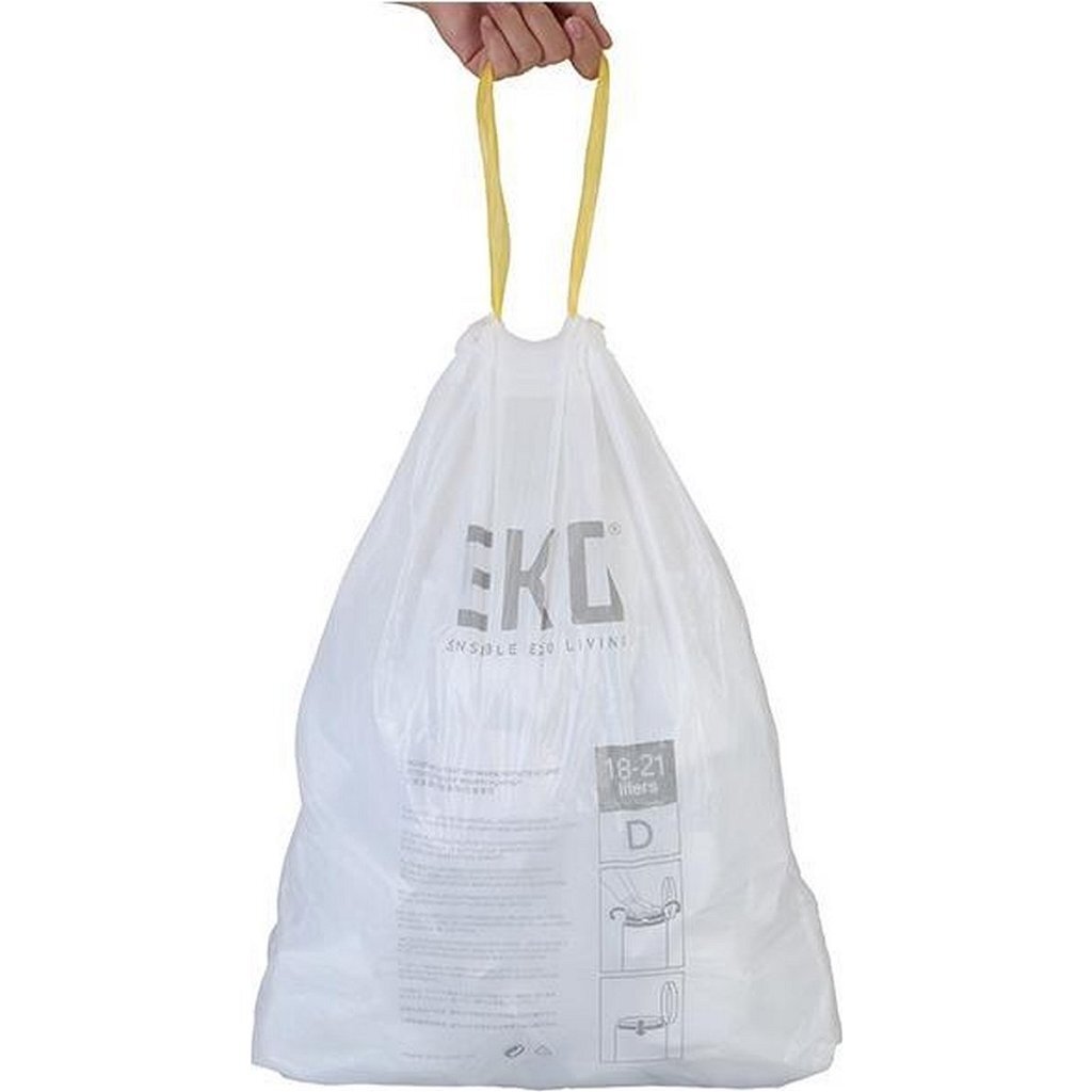 Eko affaldssække type e 25-35 liter - rulle á 12 poser