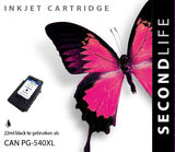 Kangaro SL-11011171 Cartridge Secondlife Canon PG 540 XL Sort