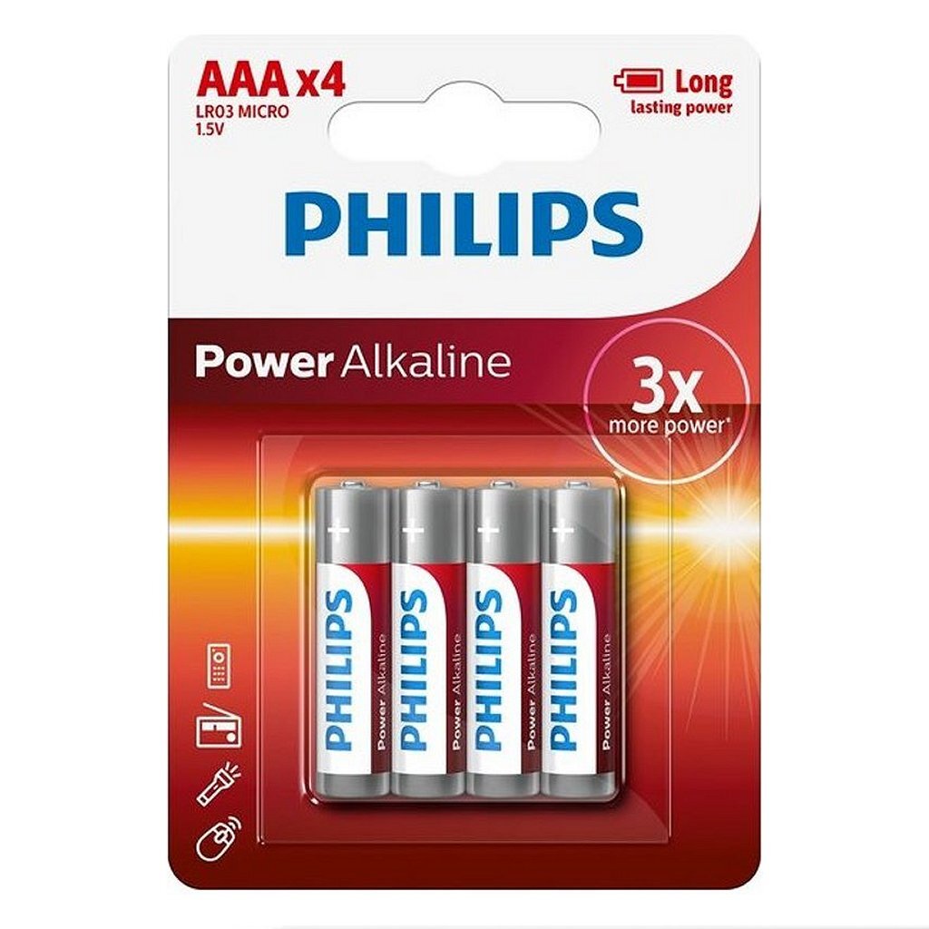 Philips Powerlife Pencil LR03 AAA BL.A4 3013005