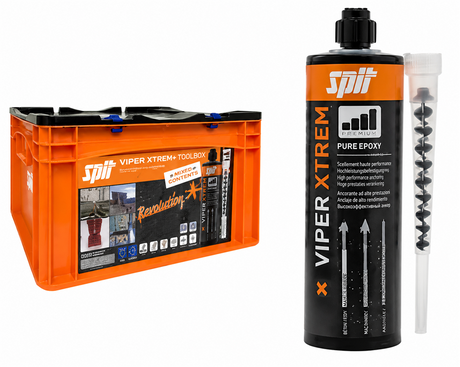 Spit Viper xtrem injektionsmørtel 410ml action sæt