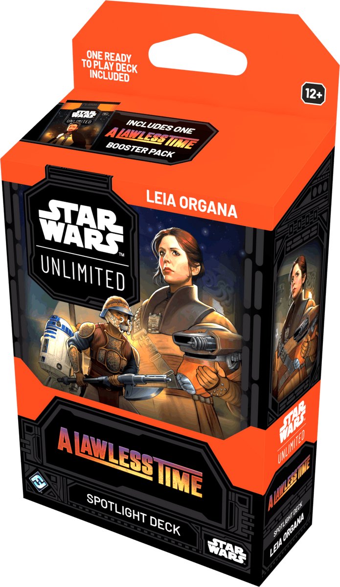 Fantasy flyvespil star wars: ubegrænset - en lovløs tids spotlight-dæk: leia organa