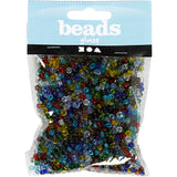 Creativ virksomhed https: www.cchobby.nl frø perler-d-4-mm-størrelse-6-0-holesize-0-9-1-2-mm-transparent-gloss-130-gr-1-doos