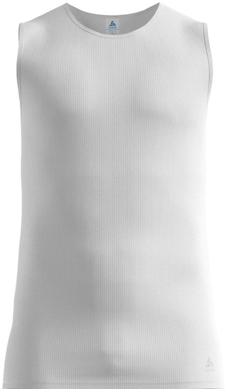 Odlo active let base layer singlet med rund hals - herre - hvid - s