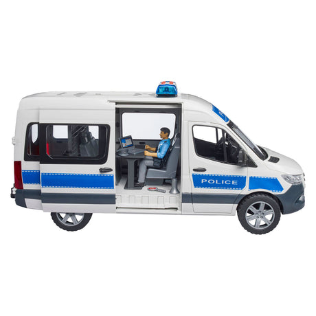 Bruder Mercedes Benz Sprinter politiudrykningskøretøj færdiglavet model udrykningskøretøj (model)