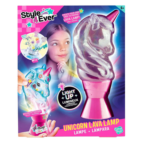 Style 4 ever enhjørning lava lampe