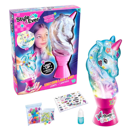 Style 4 ever enhjørning lava lampe