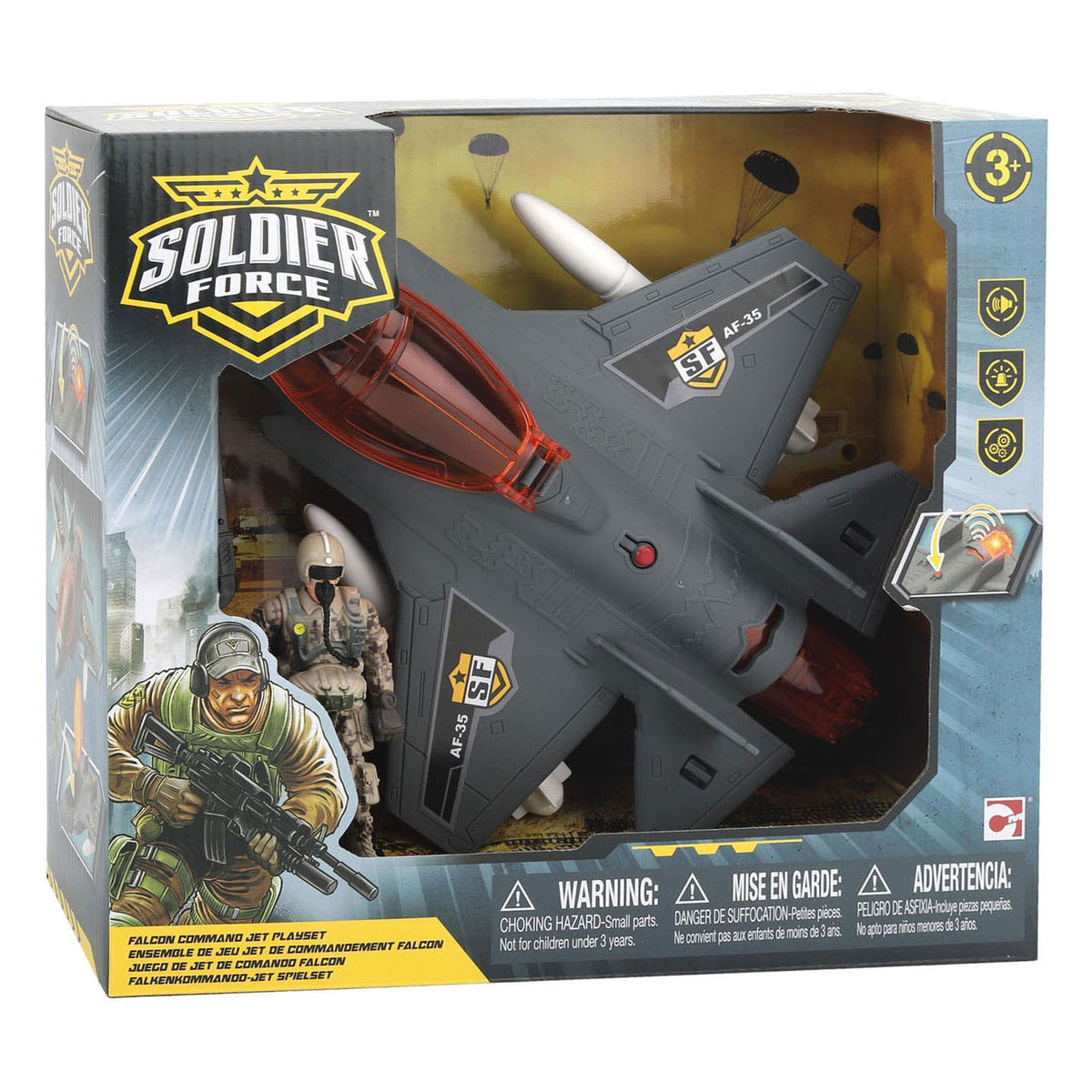 RC soldat fjende luftfalk patrulje jagerfly