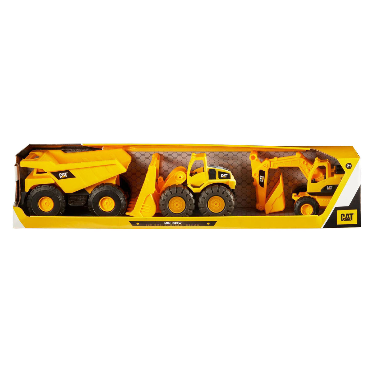 Cat mini crew byggekøretøjer 18cm - 3 stk.